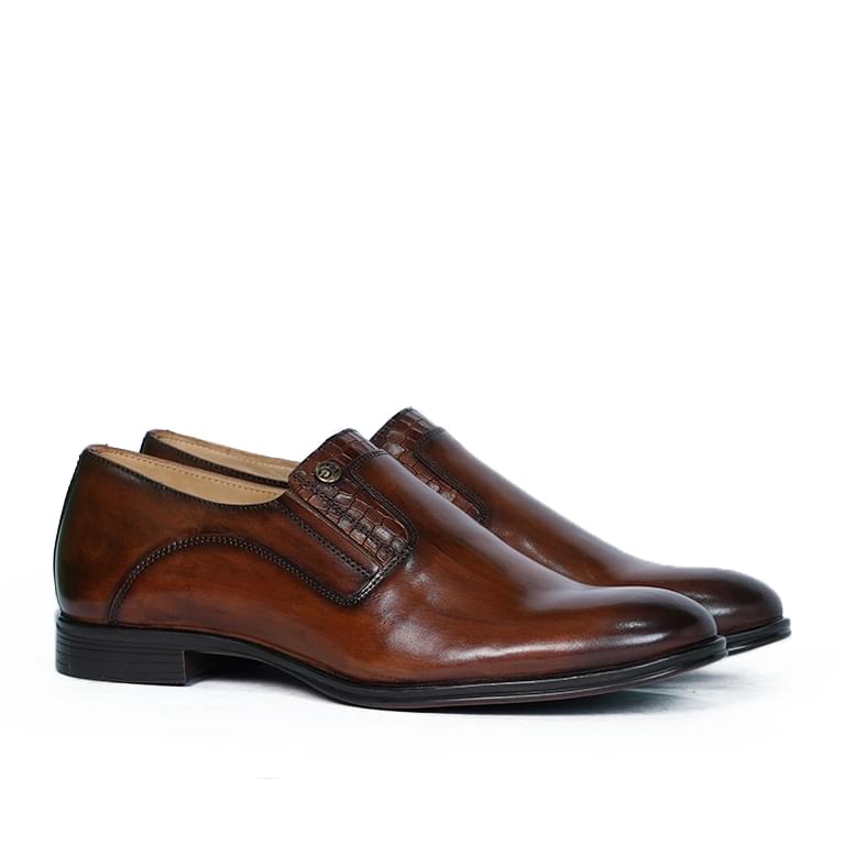 formal leather shoes without laces​
